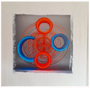 Bild Titel Nr.02- Zertifikat bei Hahnemühle Nr. 495101 QuantumNatur- Art Das Bild ist real in den Massen von 80x80 cm auf Canva handgefertigt mit Acryl vorhanden Preis auf Anfrage