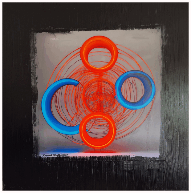 Bild Titel Nr.03- Zertifikat bei Hahnemühle Nr. 495102 Bild Titel Nr.02- Zertifikat bei Hahnemühle Nr. 495101 QuantumNatur- Art Das Bild ist real in den Massen von 80x80 cm auf Canva handgefertigt mit Acryl vorhanden Preis auf Anfrage